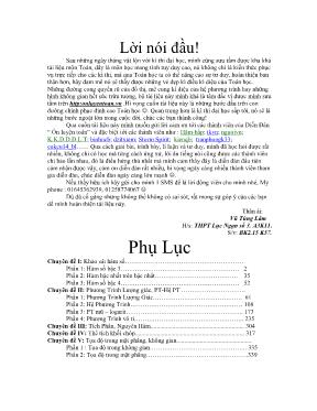 Tổng hợp các chuyên đề Toán